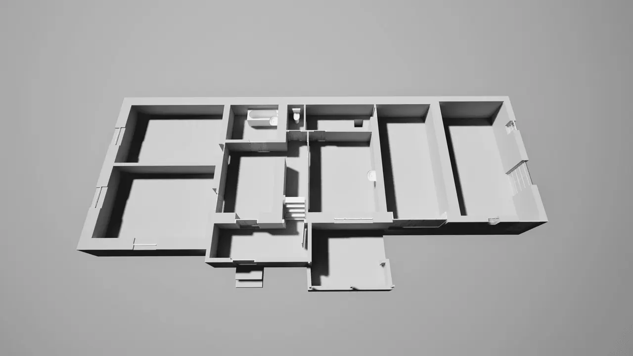 3D Půdorysy – ukázka 2